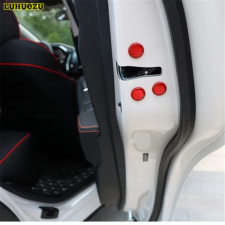 Luhuezu Новый светоотражающий замок двери винтовая Защита Крышка для Suzuki Swift Vitara SX4