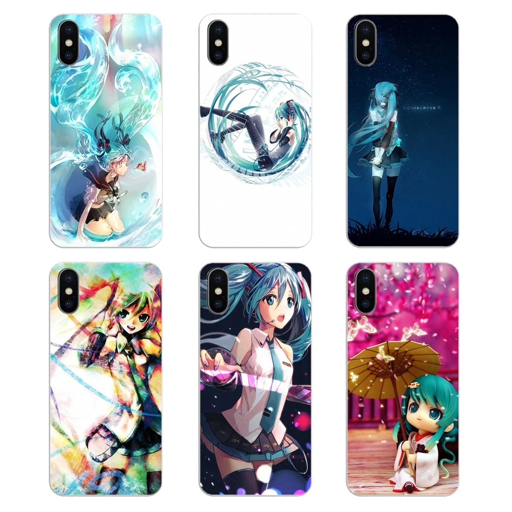 Силиконовый чехол для телефона Motorola Moto X4 E4 E5 G5 G5S G6 Z Z3 G3 C Play Plus Anime Dakimakura Japan Hatsune Miku с