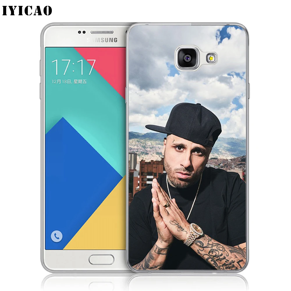 IYICAO Nicky Jam Мягкий силиконовый чехол для телефона Samsung A10 A30 A40 A50 A70 M10 M20 M30 TPU