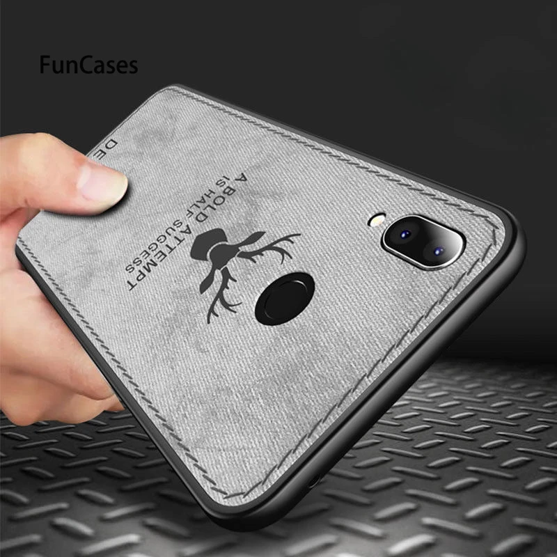 3D рельефный тканевый чехол для телефона с оленем huawei P Smart 2019 Mate20 P20 Lite Pro Honor 8X8 9 lite 10