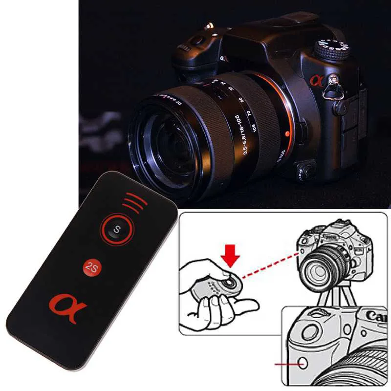 ИК инфракрасный пульт дистанционного управления спуском затвора для Sony Alpha A7 II A7R