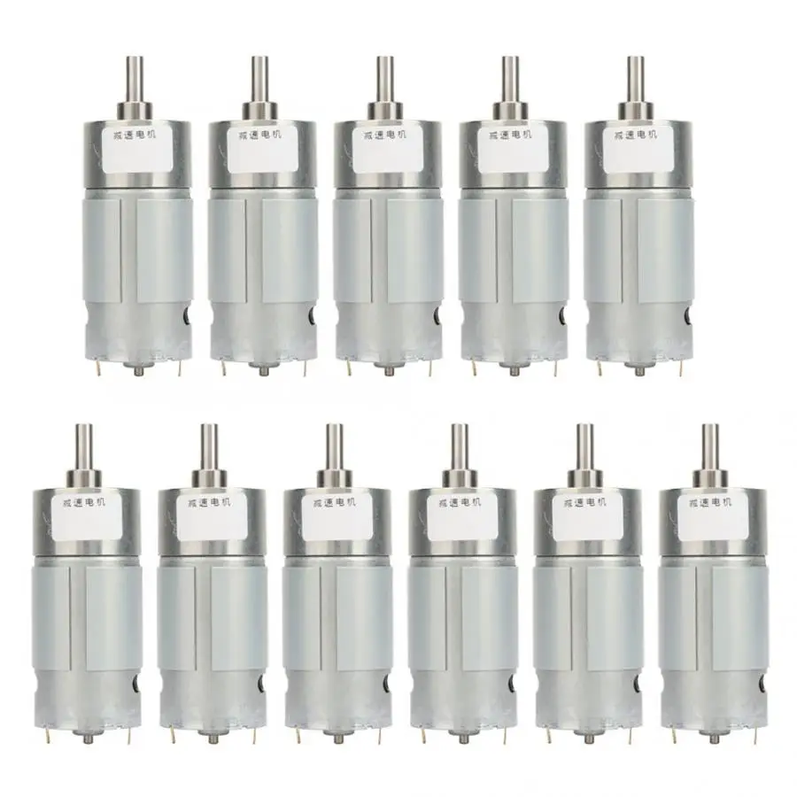 12V мотор редуктор постоянного тока для снижения скорости двигателя Большой