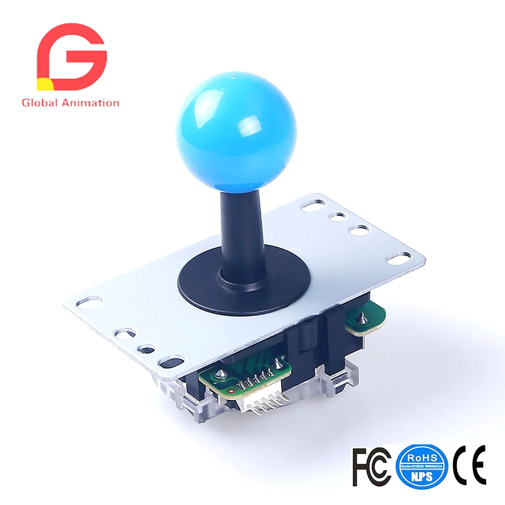 

2 pcs Black Sleeve + 2 pcs Anti Dust Film For Sanwa type Joystick Arcade Accessory