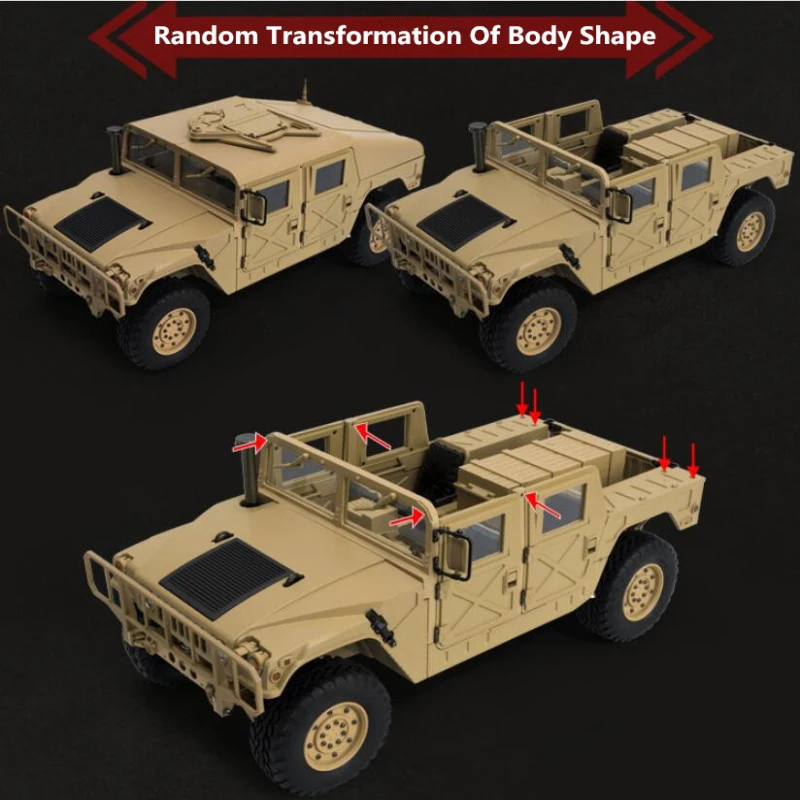 США классическая военная модель 4X4 Вождение электрический пульт дистанционного