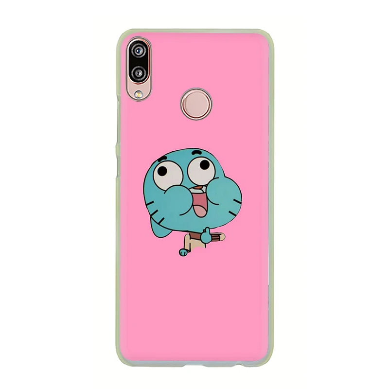 H4 Удивительный мир Gumball жесткий чехол для телефона huawei Honor 6A 6C 7A Pro 7C 7X 8C 8X8 9 10 Lite Play view 20 9X Pro - Цвет: H4