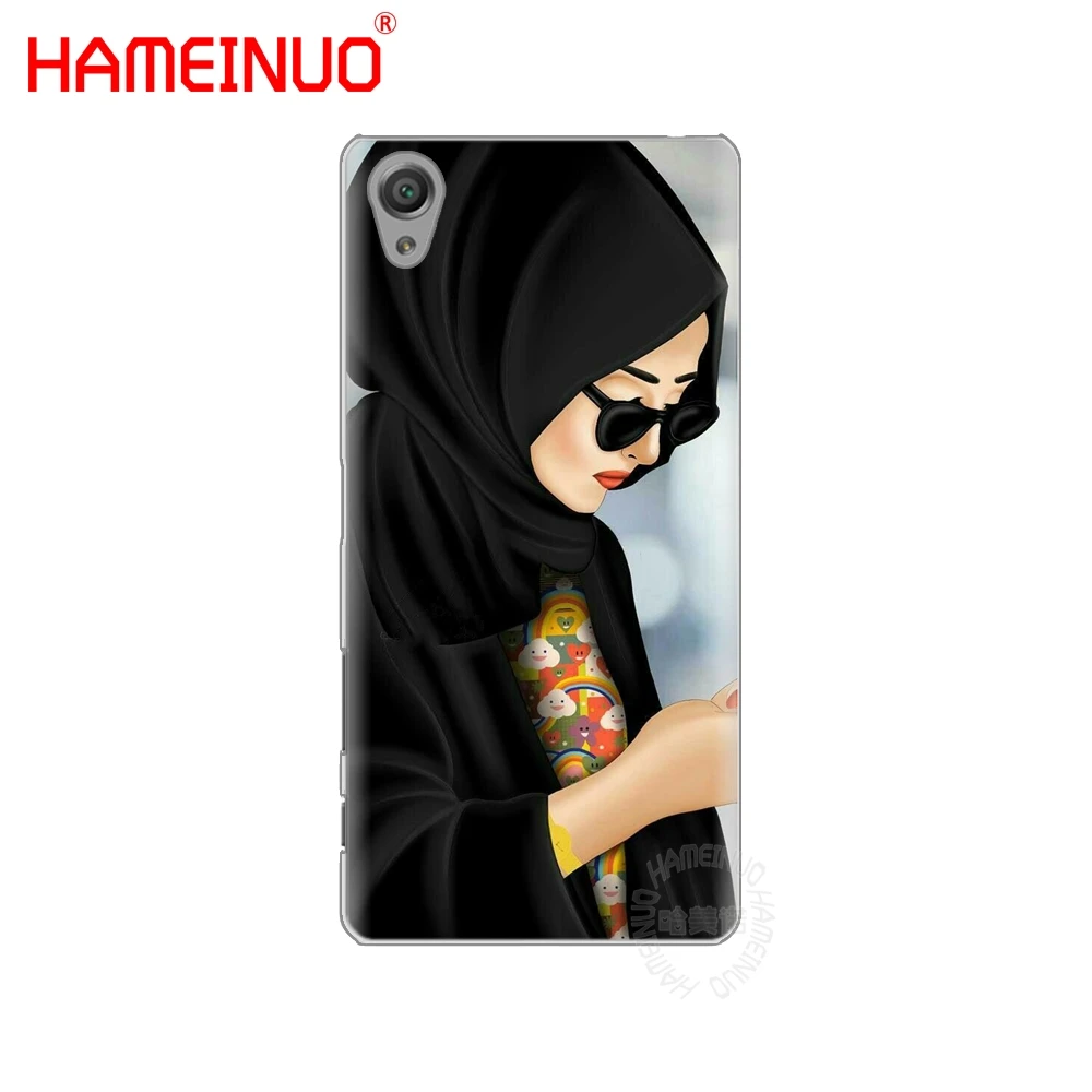 Hijab красивый мусульманский женский чехол для телефона sony xperia C6 XA1 XA2 XA ULTRA X XP L1 L2 XZ1