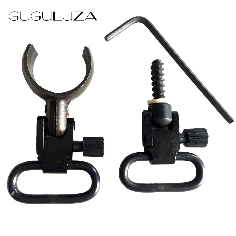 GUGULUZA рычаг действия винтовки Sling Mount Kit Quick Detach " Sling Вертлюги 12 Калибр одиночный ствол дробовик Fit Tub 860''-. 880''