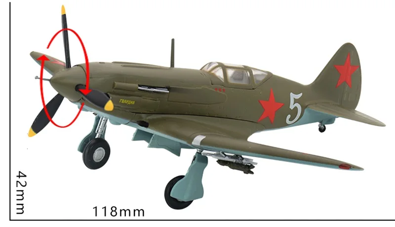 1/72 масштаб, предварительно построенный MiG-3, советский истребитель-захватчик, самолет VVS Второй мировой войны, хобби, коллекционная готовая пластиковая модель