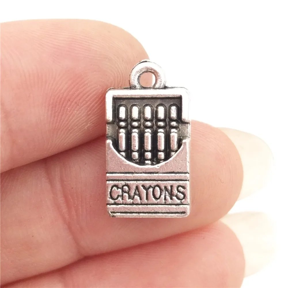 Металлические мелки из сплава цинка 30 шт. подвески тибетского серебра ручная