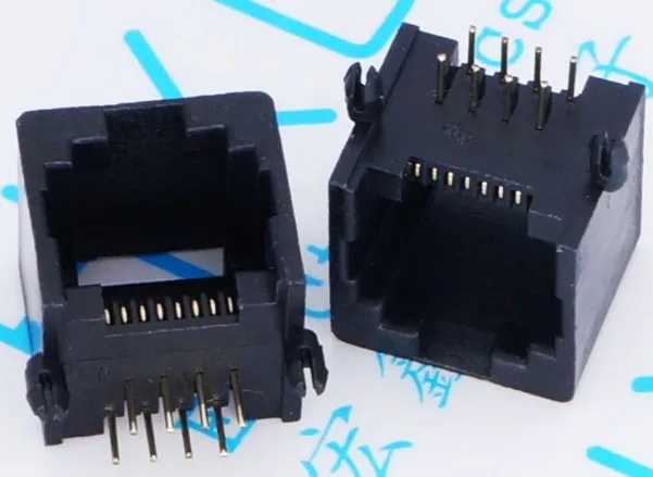 

10 шт./лот RJ11 разъем RJ45, 8-контактный кристаллический разъем 8P8C