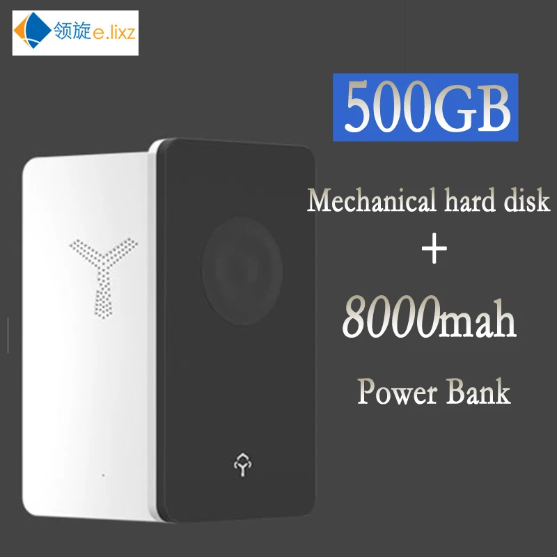 HDD 2 5 &quotвнешний жесткий диск USB Type C 3 0 500 ГБ 1 ТБ с 8000 мАч внешним аккумулятором