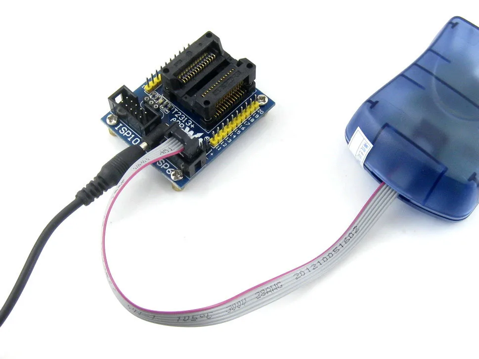T2313 + ADP ATtiny2313 AT89S2051 AT89S4051 SOIC20 (300 mil) AVR программирующий адаптер тестовая розетка