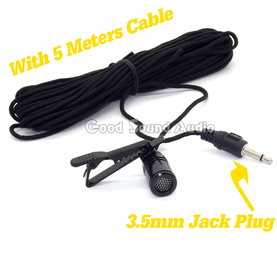 Профессиональный музыкальный инструмент Lavalier микрофон зажим галстук отворот