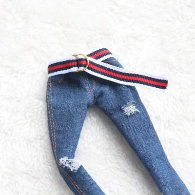 1pcs belt A 1 шт. 30 см кукольный пояс в полоску для Blyth, Licca, OB2, Barbies, Momoko, Pullip кукольные аксессуары - Цвет: 1pcs belt A
