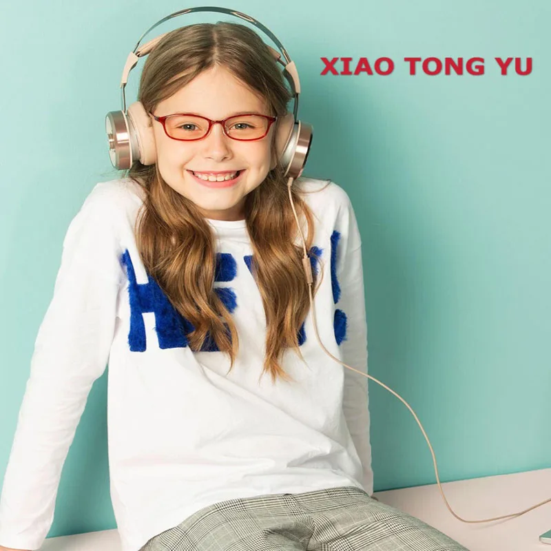 XIAO TONGYU детские очки для девочек и мальчиков пластиковая титановая оправа очков