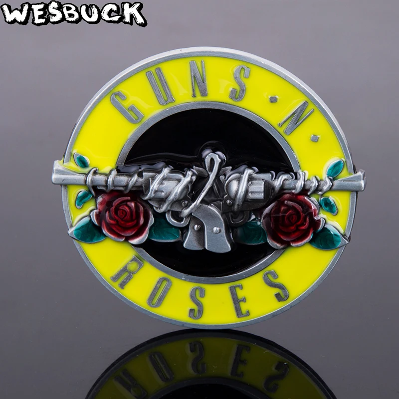 5 шт. MOQ Горячие пистолеты и розы Металлические пряжки WesBuck брендовые металлические пряжки для ремня выгодные для мужчин и женщин пряжки в западном стиле