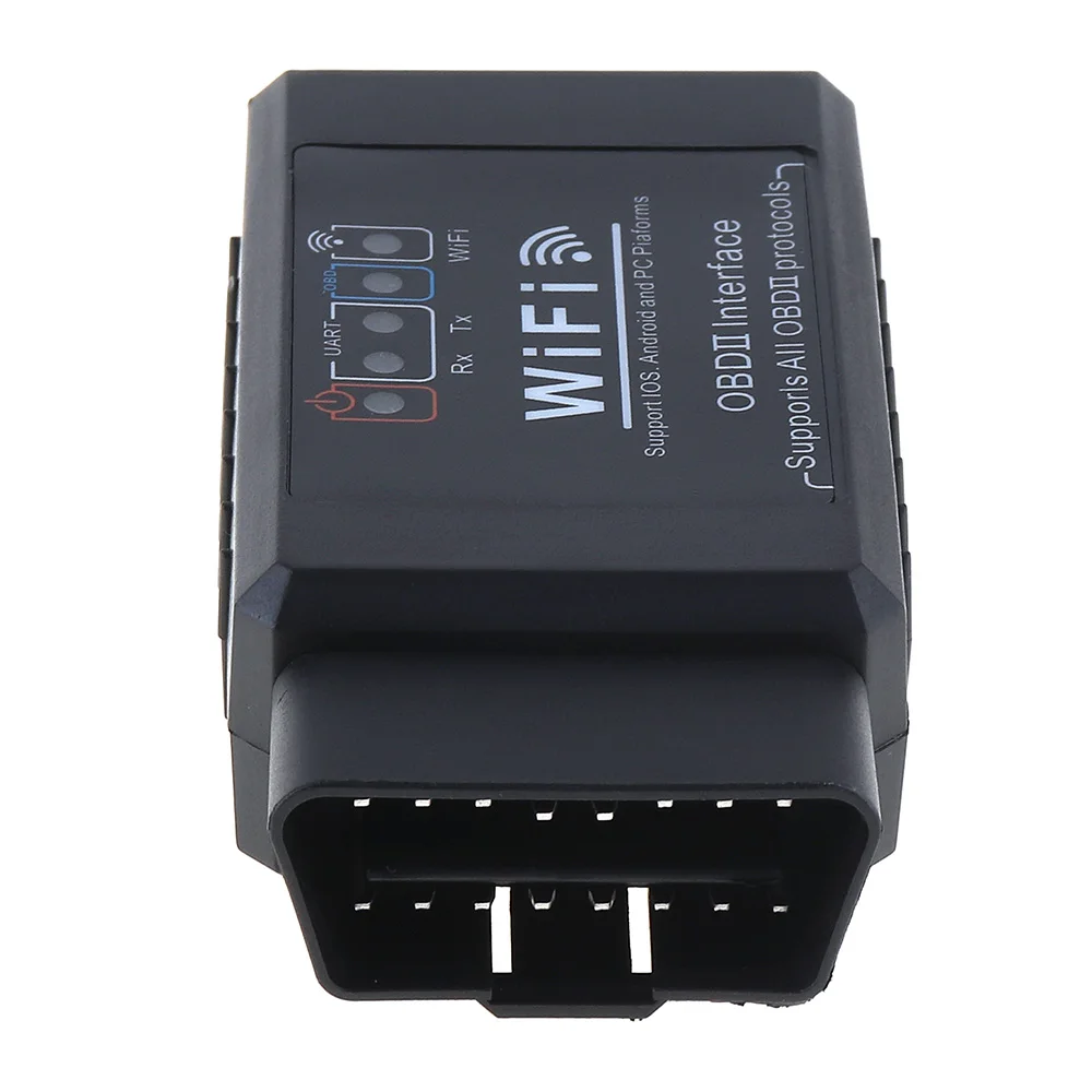 Подходит для ELM327 V1.5 OBD2 сканер wifi OBD II Автомобильный сканер автомобильный диагностический инструмент считывание чистого кода ошибки для Android IOS