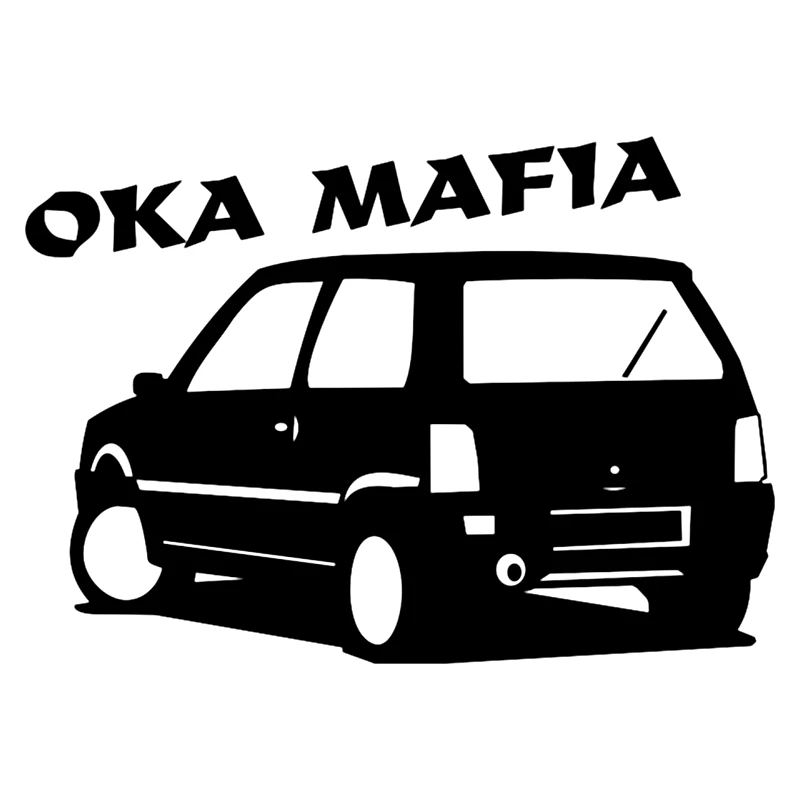 CK2200#20*14см наклейки на авто OKA MAFIA водонепроницаемые машину наклейка для