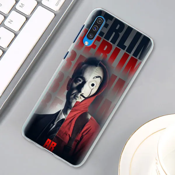 08 La Casa de papel чехол КРЫШКА ДЛЯ samsung Galaxy A30 A40 A50 A70 A6 A8 плюс A7 A9 M30 чехол для телефона Coque - Цвет: 08