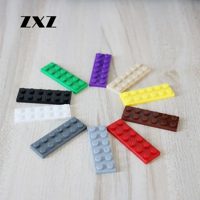 100 шт. Обучающие блоки DIY 2x6 пластиковые строительные игрушки для детей 3795