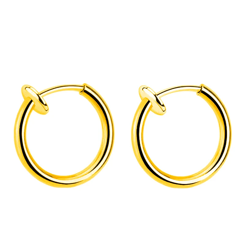 H:HYDE 14 Colors Goth Punk Nose Clip Fake Septum Piercing Body Lip Hoop Ear Tongue Earrings|clip earrings|pierced clip earringspiercing |