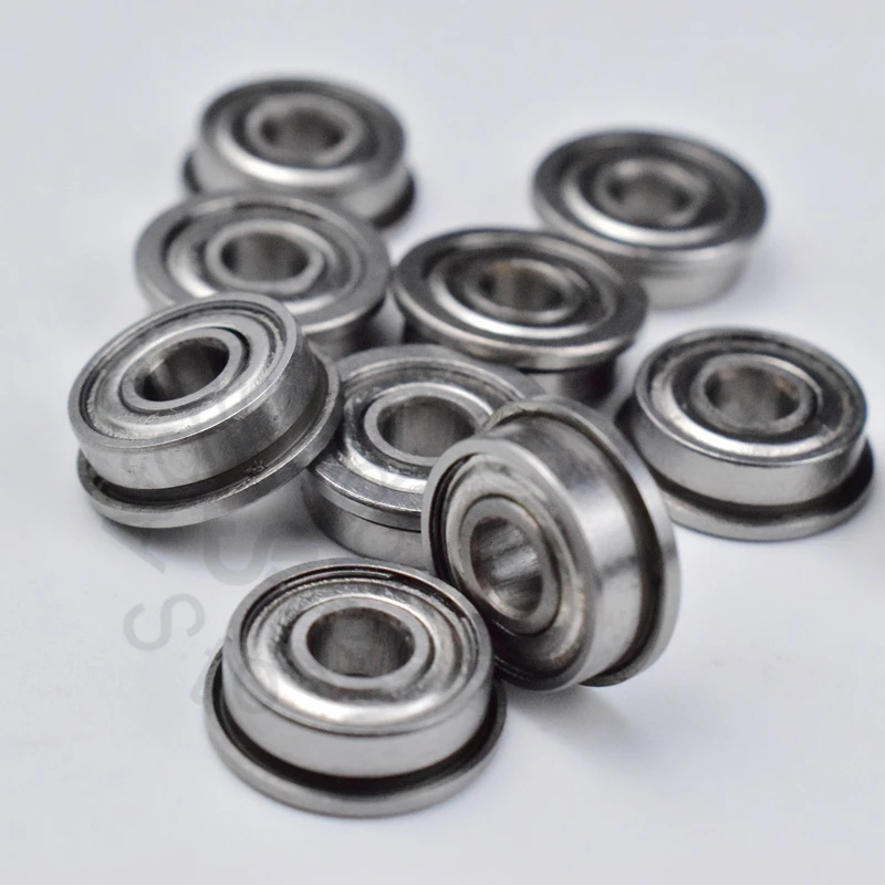 F694ZZ 4*11 (12 5) * 4 мм 10 шт. подшипники фланцевые 694 F694Z подшипник с глубоким желобом из
