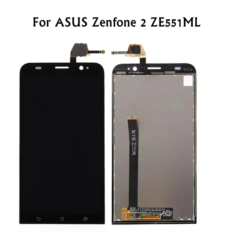 100% тест для ASUS Zenfone 2 ZE551ML ЖК дисплей с сенсорным экраном дигитайзер LCD Замена Z00AD|lcd