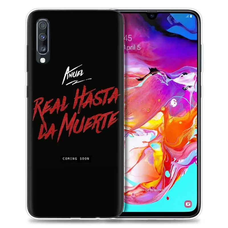 10 Anuel Aa Ozuna чехол для samsung Galaxy A50 A70 A80 A60 A40 A30 A20 A10 M40 M30 M20 M10 A6 A8 плюс ТПУ чехол с крышкой крышка - Цвет: 10