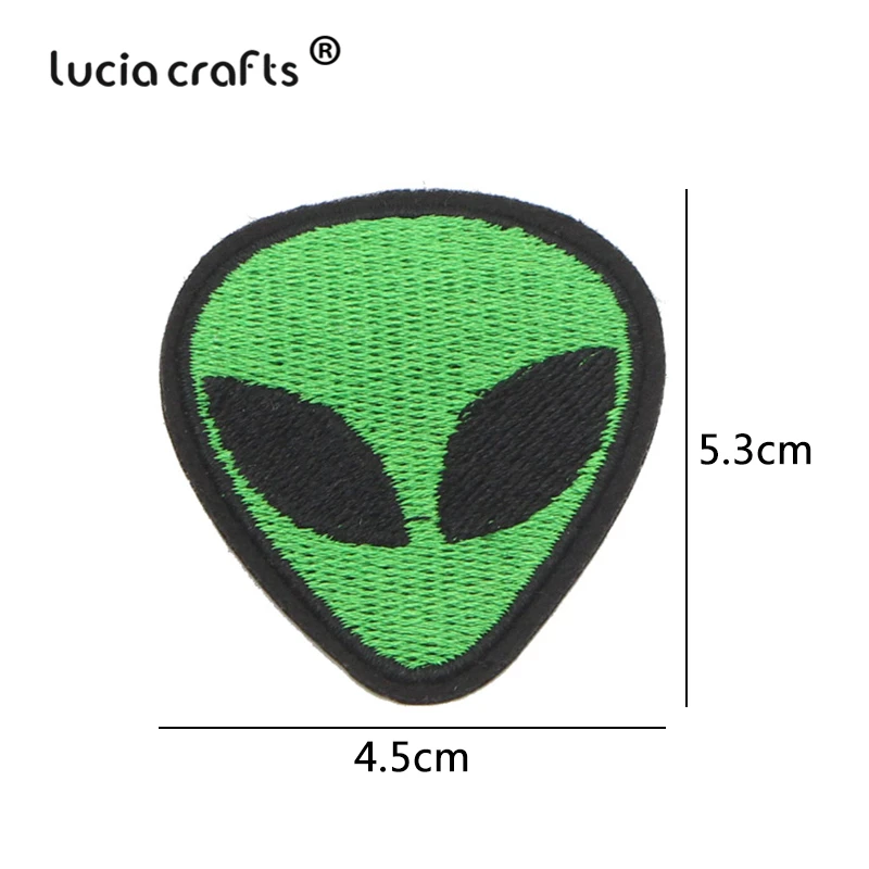 Lucia crafts 1 шт./лот мульти-Стили вышитые железные патчи для одежды наклейки значки DIY Швейные аксессуары L0903