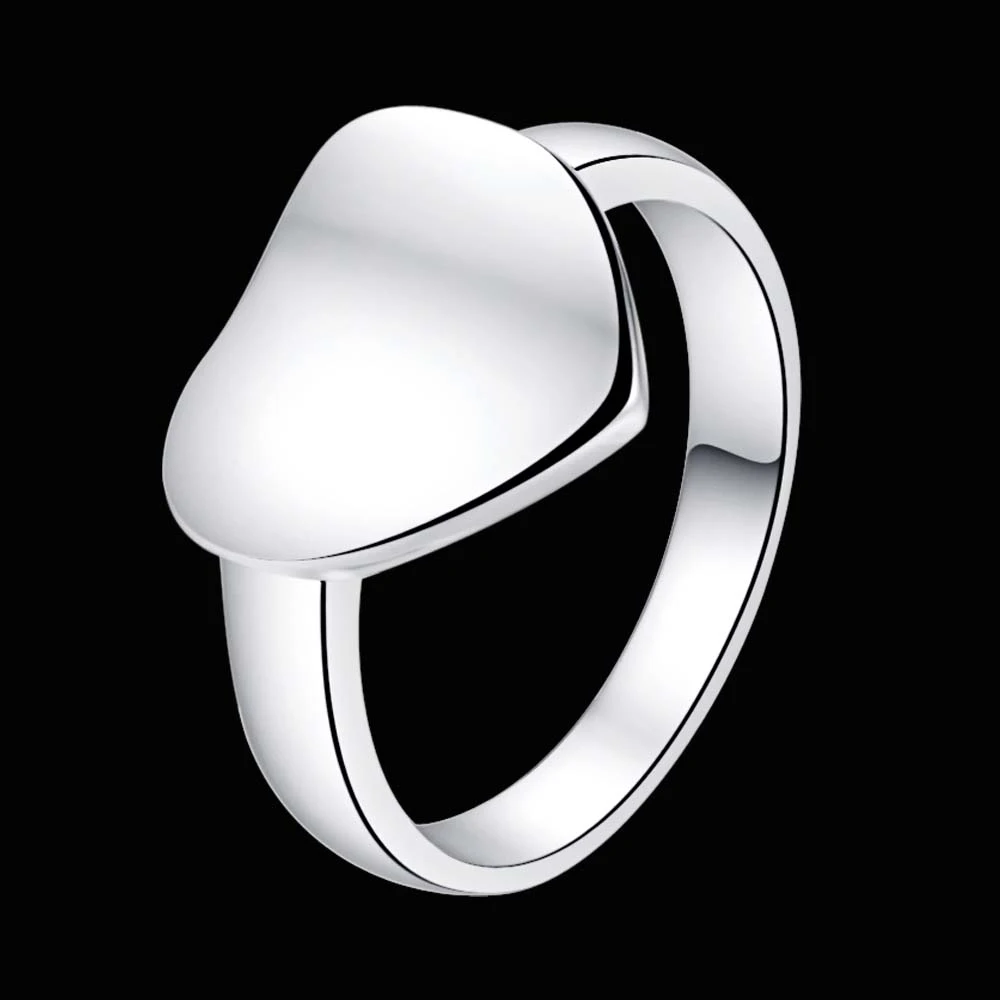 Новая модная в форме сердца обручальное кольцо для женщины девушка ювелирные