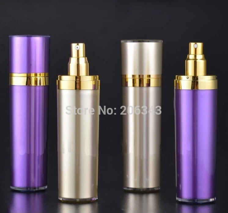 50 мл фиолетовая акриловая конусная распылительная бутылка тумана или для воды