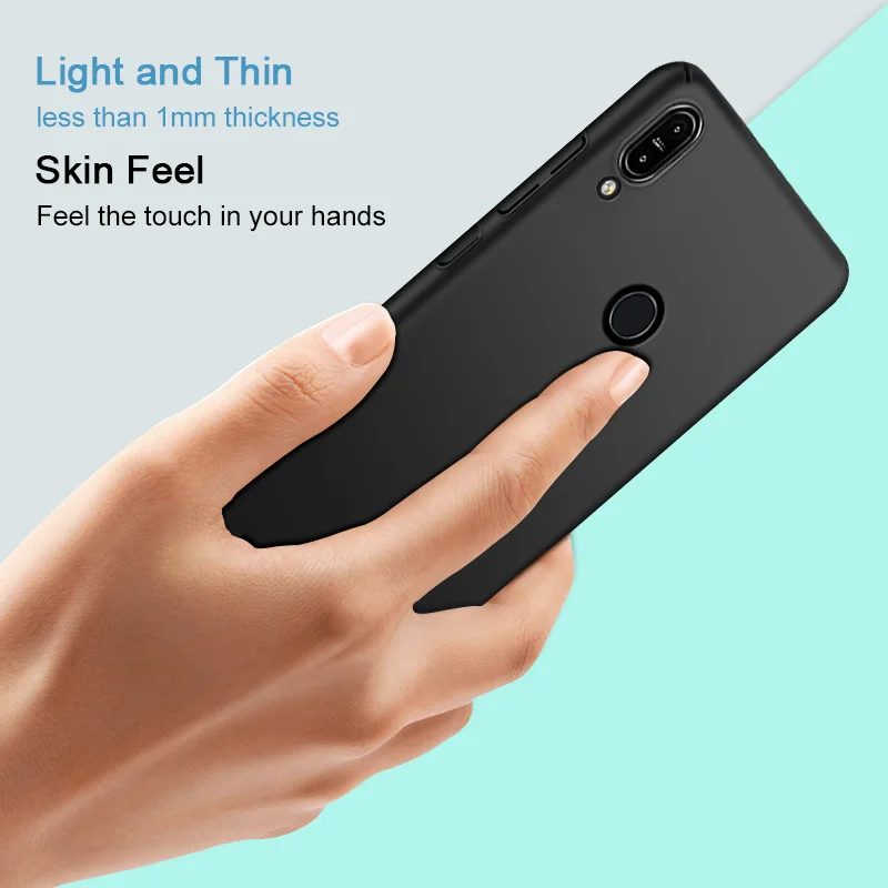 IMAK Jazz Hard Case for Asus Zenfone Max Pro (M1) ZB601KL Luxury Glossy PC Full Cover 6&quot Free Screen Protector |