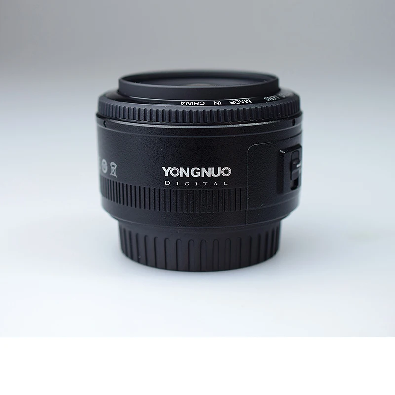Светодиодная лампа для видеосъемки YONGNUO 35 мм объектив YN35mm F2 объектив 1:2 AF/MF широкоугольные объективы с фиксированным/основным автофокусом объектив с фиксированным фокусным расстоянием для Canon EF крепление EOS Камера EOS 5DII 5diii