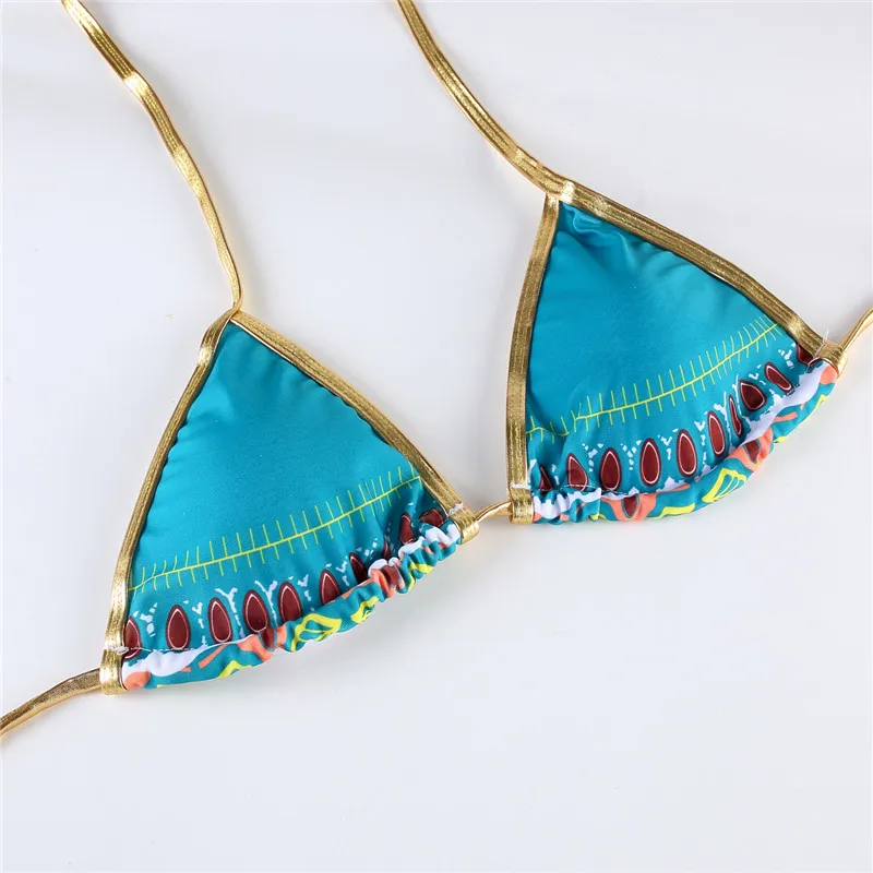 Новый Комфортно Женщин с Низкой Талией Бикини Установить Купальники Swimsuit