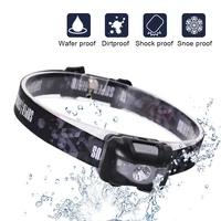 anjoet induction led headlamp waterproof mini rechargeable headlight built in battery camping fishing lights flashlight torch