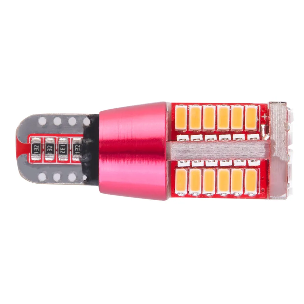 Автомобильные Лампы Canbus T10 57 SMD 3014 W2.1x9.5d W5W 192 белые 12 В автомобисветодиодный
