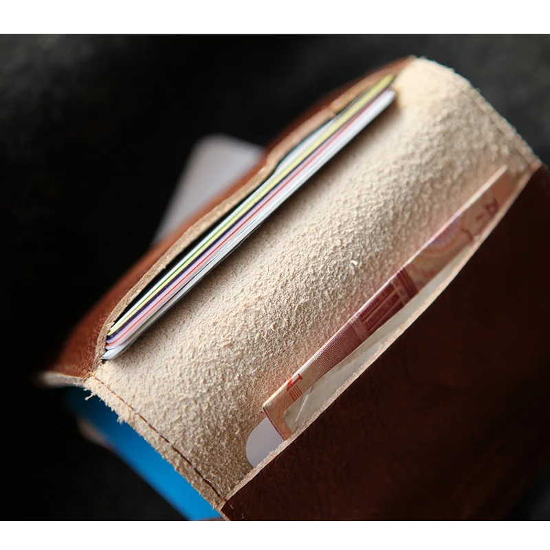 LANSPACE мужской кожаный держатель для карт брендовый маленький чехол кредитных