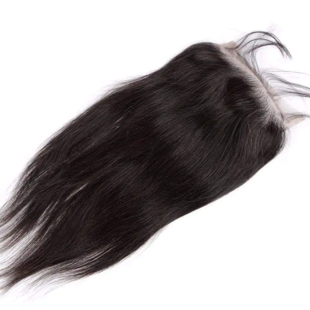 Luwin 26 28 30 32 40 дюймов перуанские Remy прямые человеческие волосы переплетения пучки с 6x6 Кружева Закрытие Фронтальная 3 4 пучка расширения