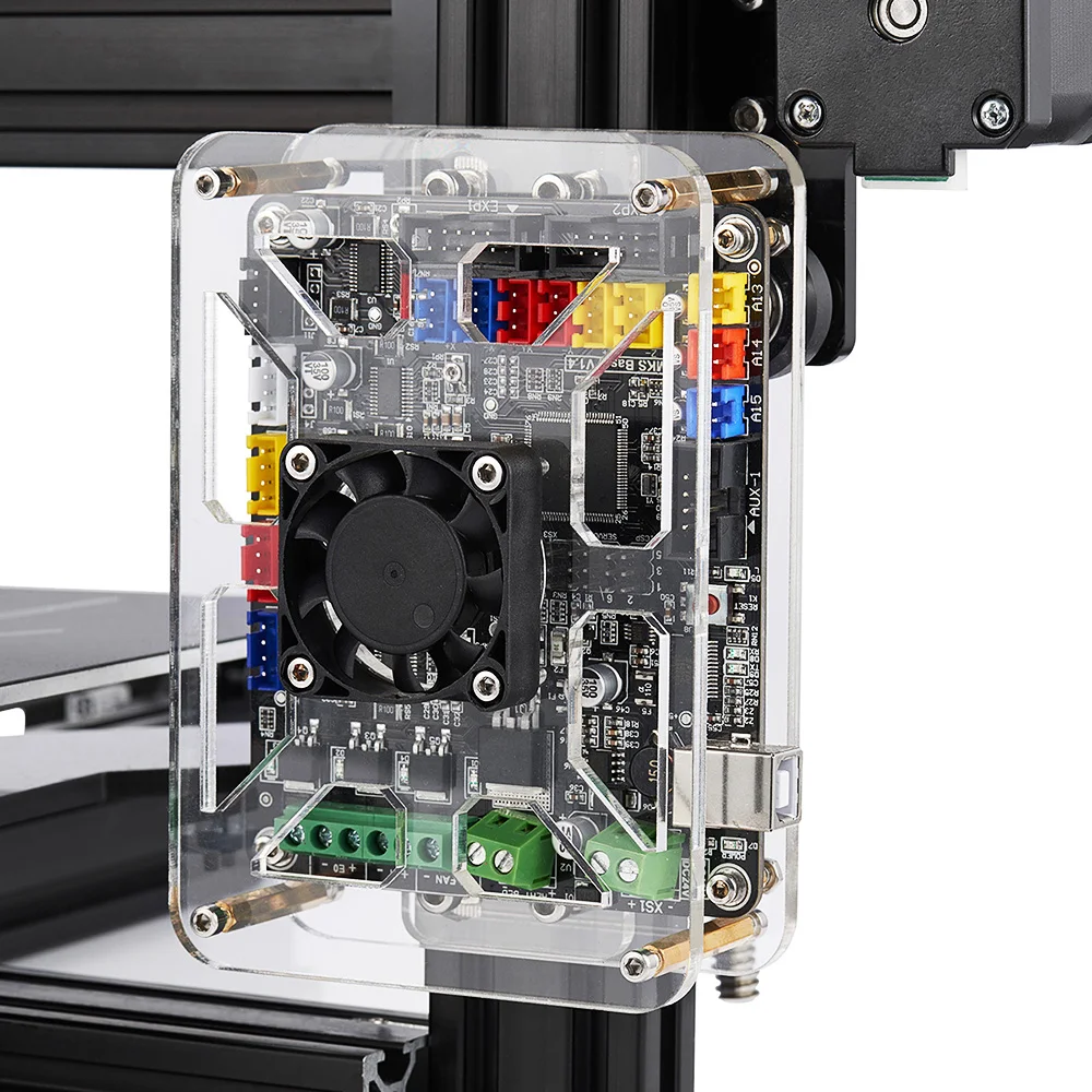 Tevo Тарантул Алюминий 3D принтеры DIY Kit с 8 ГБ SD карты большой встроенный кровать