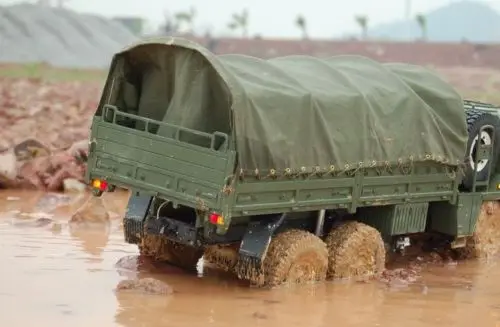 1/12 весы RC 6x6 гусеничных военных автомобилей тракторов грузовиков 470 мм x 310