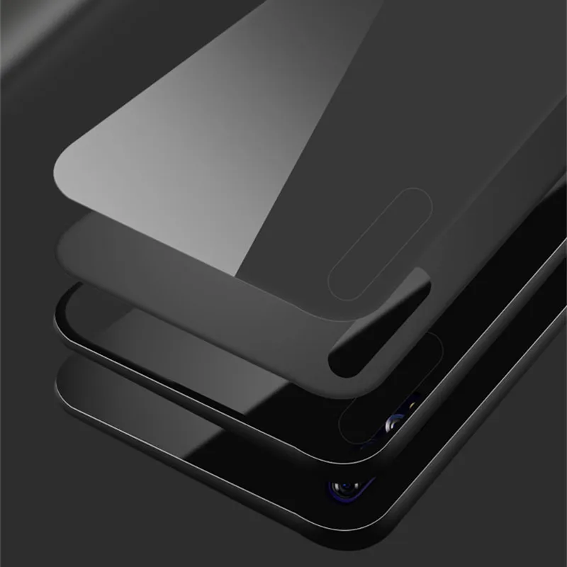 LANCASE градиент Цвет чехол для huawei P20 Lite силиконовый мешок закаленное Стекло
