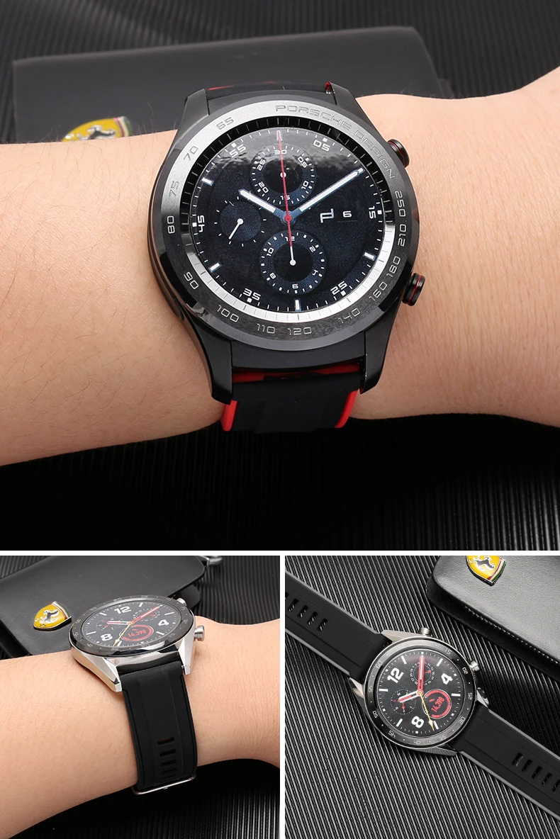 Huawei Watch GT 2 strap for Samsung Galaxy watch 46mm Gear S3 Band Sport silicone 22mm watch band bracelet Gear S 3 46 watchband