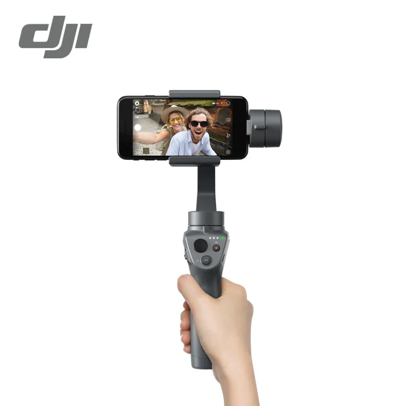DJI Osmo мобильный 2 ручной Gimbal 3 осевой стабилизатор для телефона iPhone 8X Samsung Huawei Xiaomi