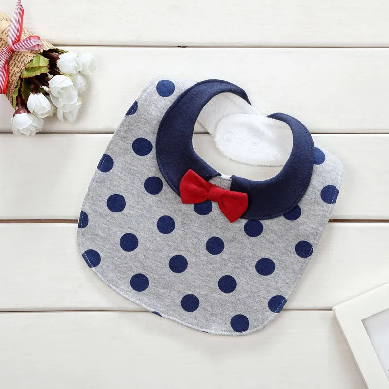 

Gentleman Style Baby Bibs Baberos Babador Bavoir Waterproof Accessories Adjustable Baby Burp Cloths