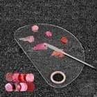 1 шт. палитра теней для век пустая основа для макияжа консилер порошковый панорамирующий инструмент палитра косметических цветов шпатель для макияжа кастрюли