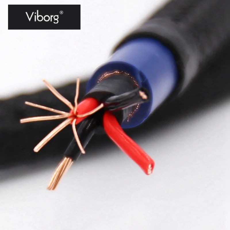 Выборг VA801 1 м Топ RCA/XLR кабель DIY 5N несколько оксикислоту чистый Медь для RCA колонок