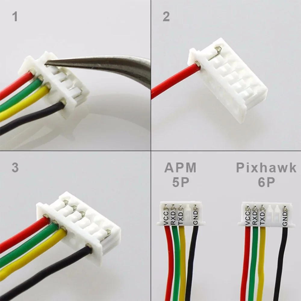 GPS-модуль с компасом 5 контактов 6 для контроллера полета APM2.6 APM2.8 Pixhawk PX4 | Игрушки и