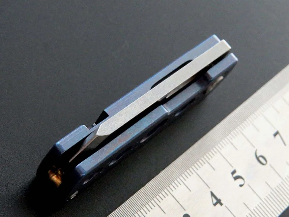 EF213 новые мини карманные ножи S35VN сталь титановая ручка складной нож EDC инструмент для кемпинга открытый резак