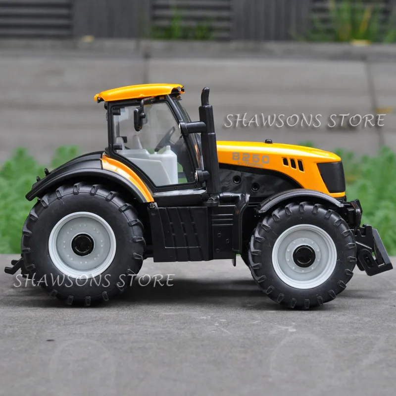 1:30 литой металл JCB V-TRONIC 8250 Трактор модель игрушки грузовик Реплика Звук большой