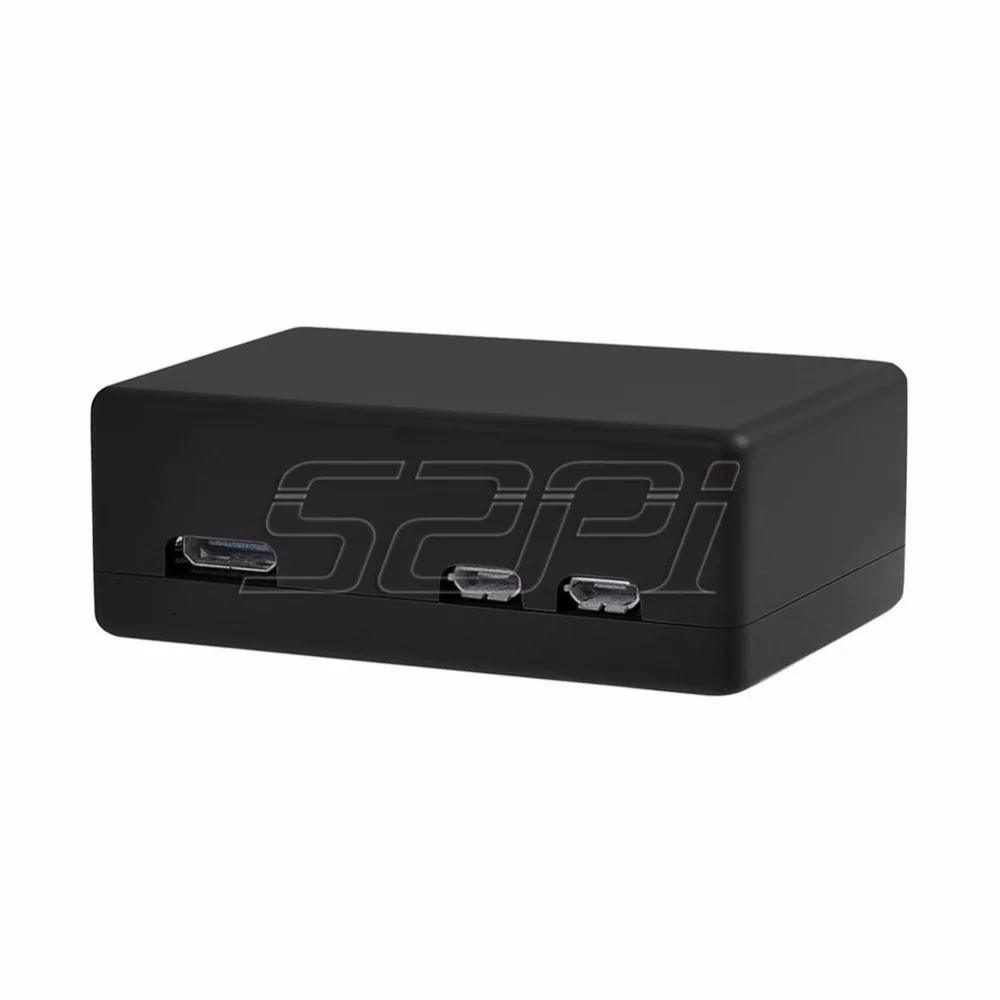 Черный корпус для чехла из АБС пластика комплект корпуса с радиатором USB кабелем